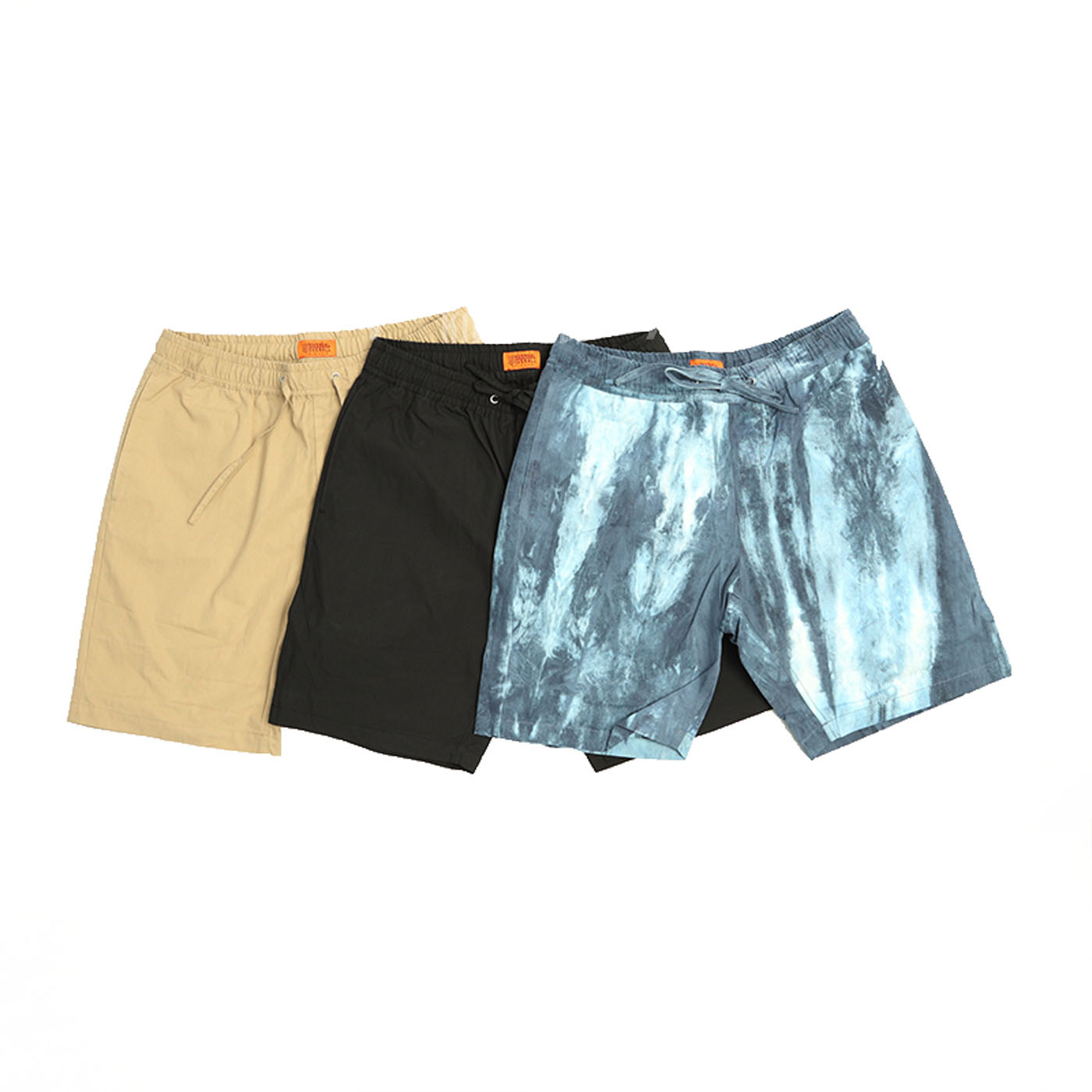 UNIVERSAL OVERALL BASIC OVERALL 素色 小標 短褲 男款【U2013612】