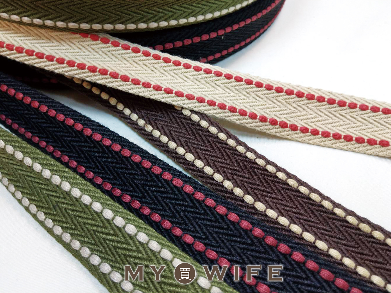 3.8cm跳點背包織帶(零售)_背包帶/織帶_4色
