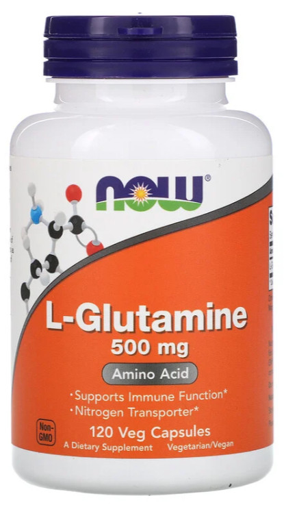 [預購] Now 左旋麩醯胺酸 顧他命 500mg 120粒 L-Glutamine