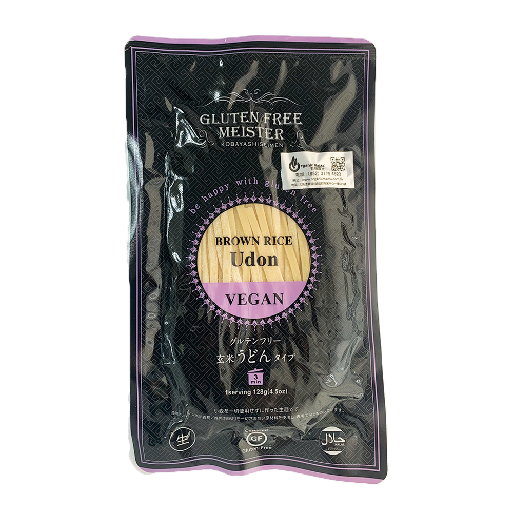 Kobayashi 小林生麵無麩質烏冬(糙米) (128g) (163703)