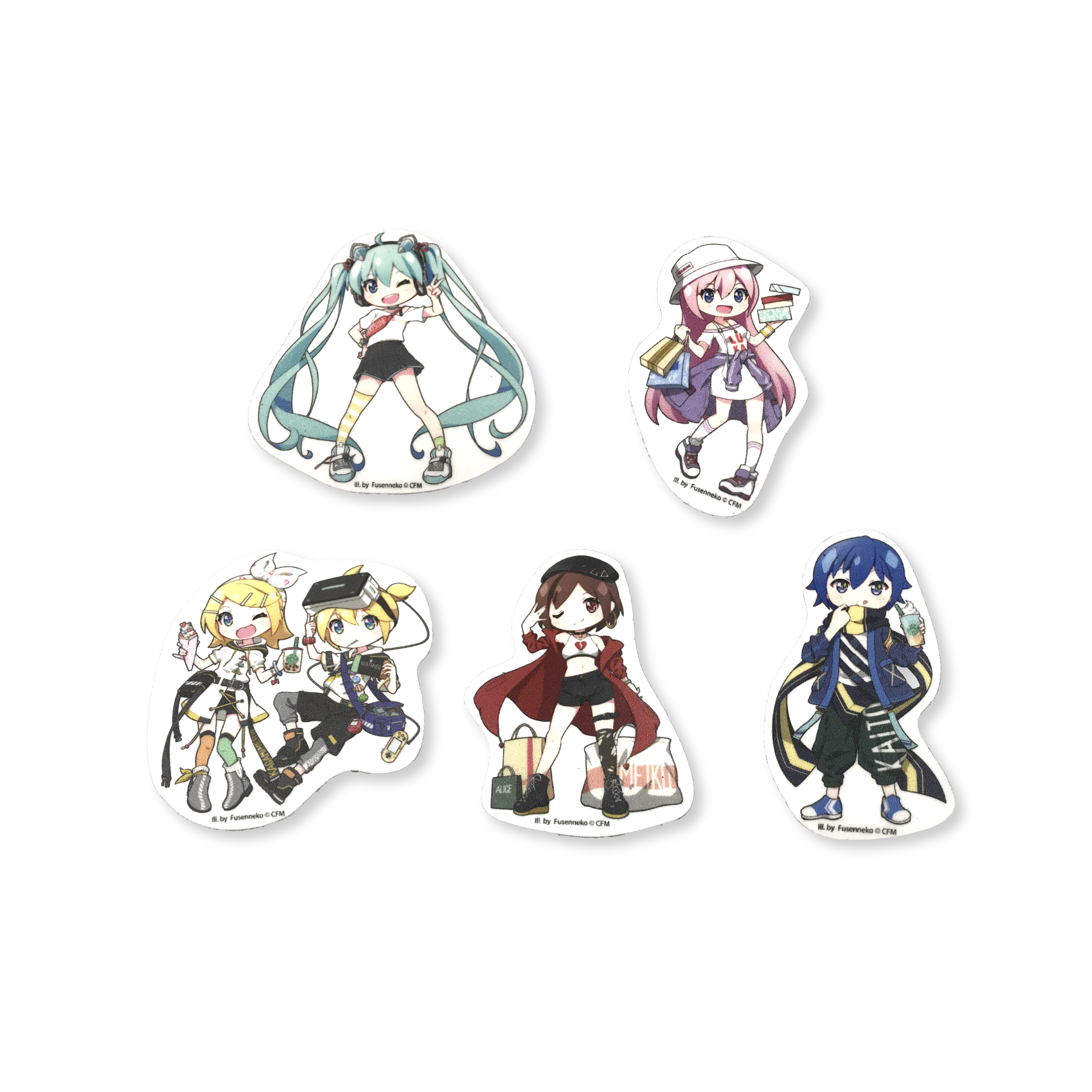 【初音未來】初音未來-未來Style合作款Q版磁鐵組