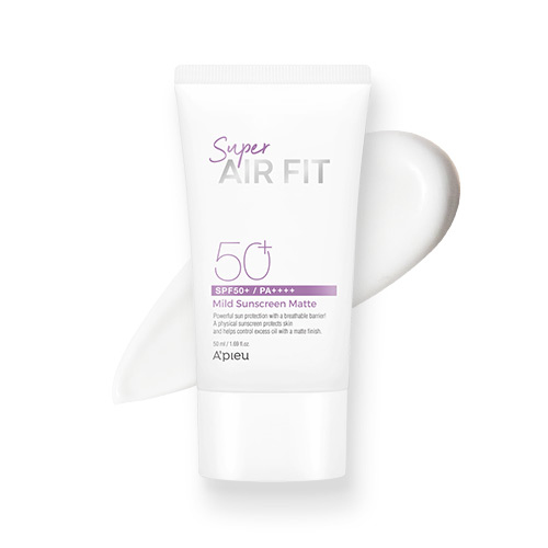 A'PIEU Super Air Fit Mild Sunscreen Matte SPF50+ PA+++ 50ml