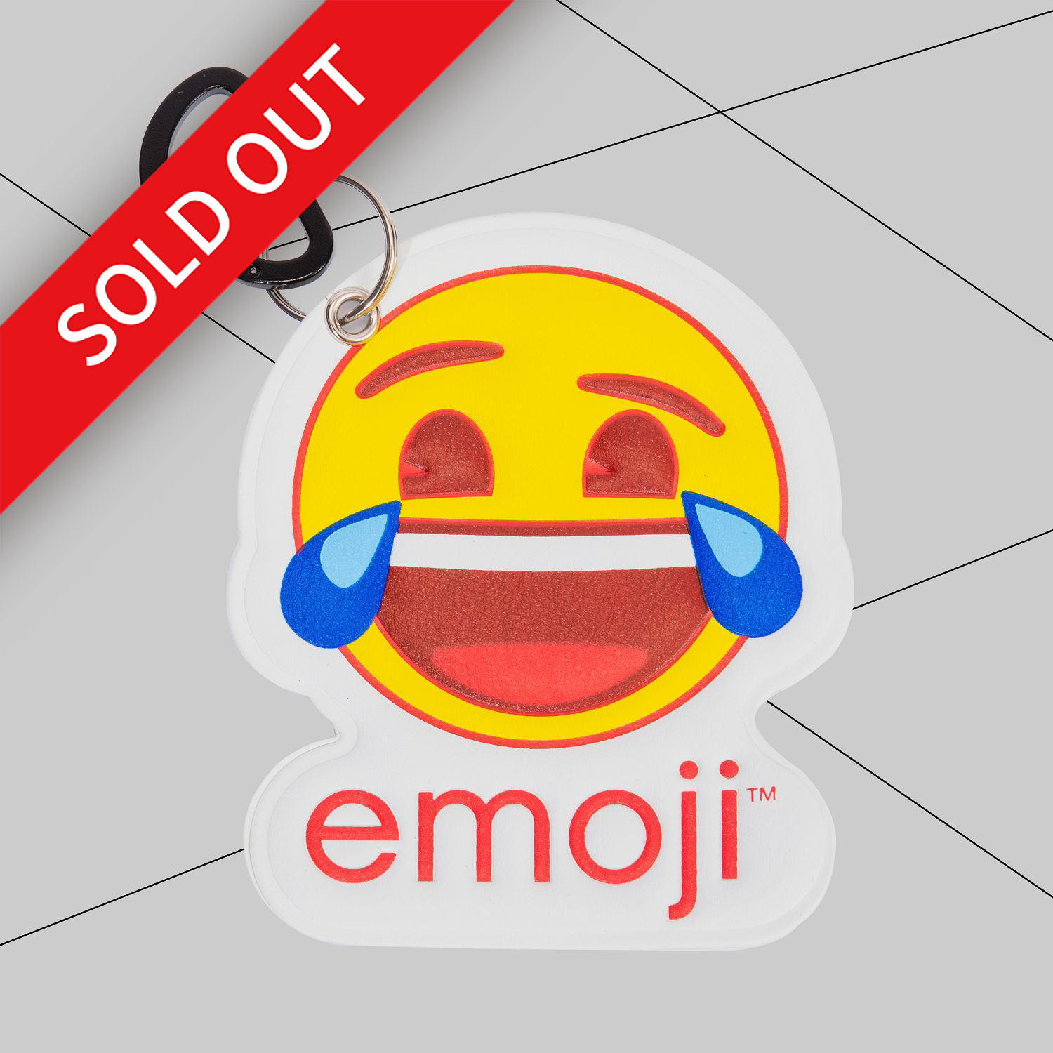 KID ® x emoji 表情符號聯名 笑到哭吊飾