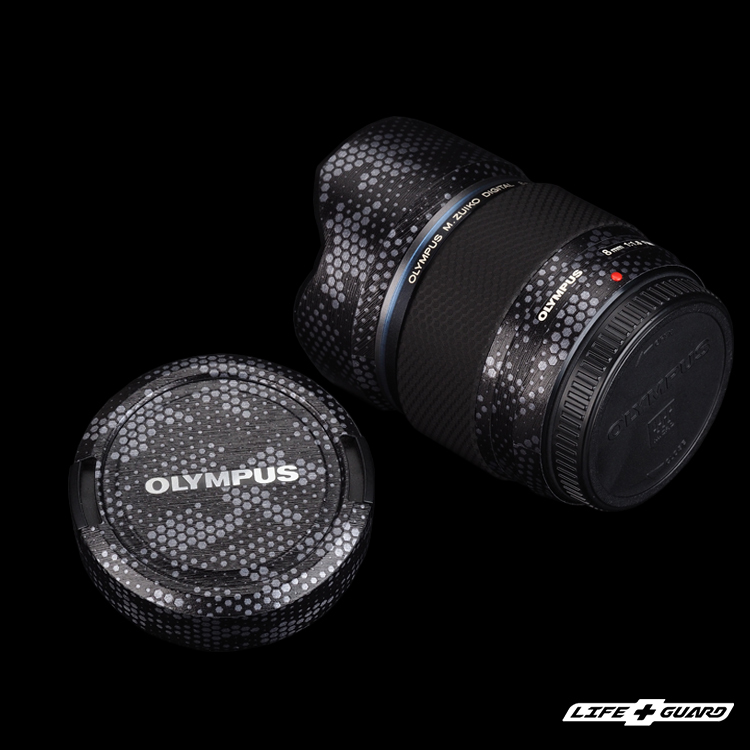 OLYMPUS ED 8mm F1.8 PRO lens skin