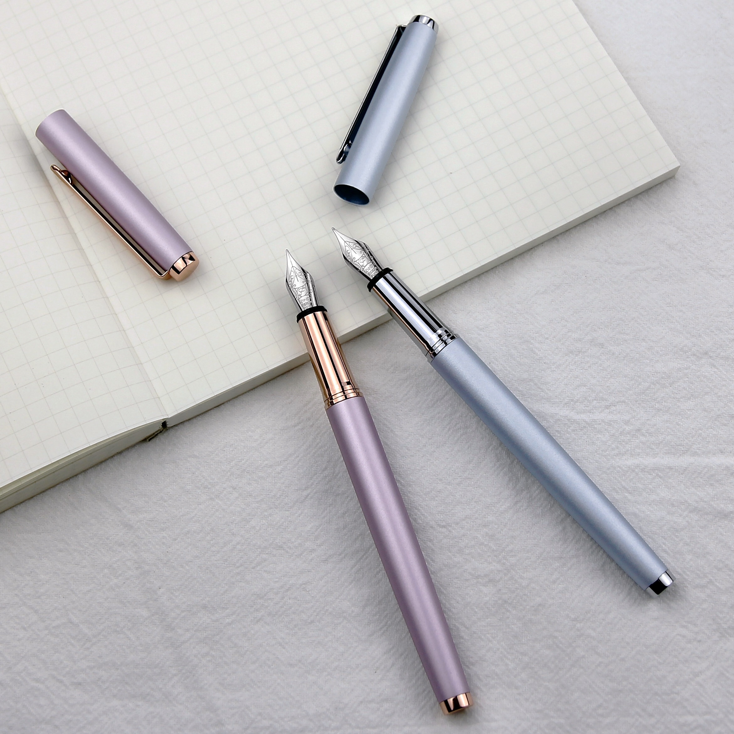 Campus 校園 鋼筆 - 藕荷粉