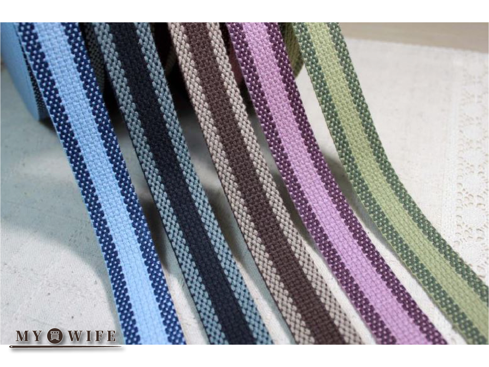 和風背包織帶(零售)_背包帶/織帶_7色3規格