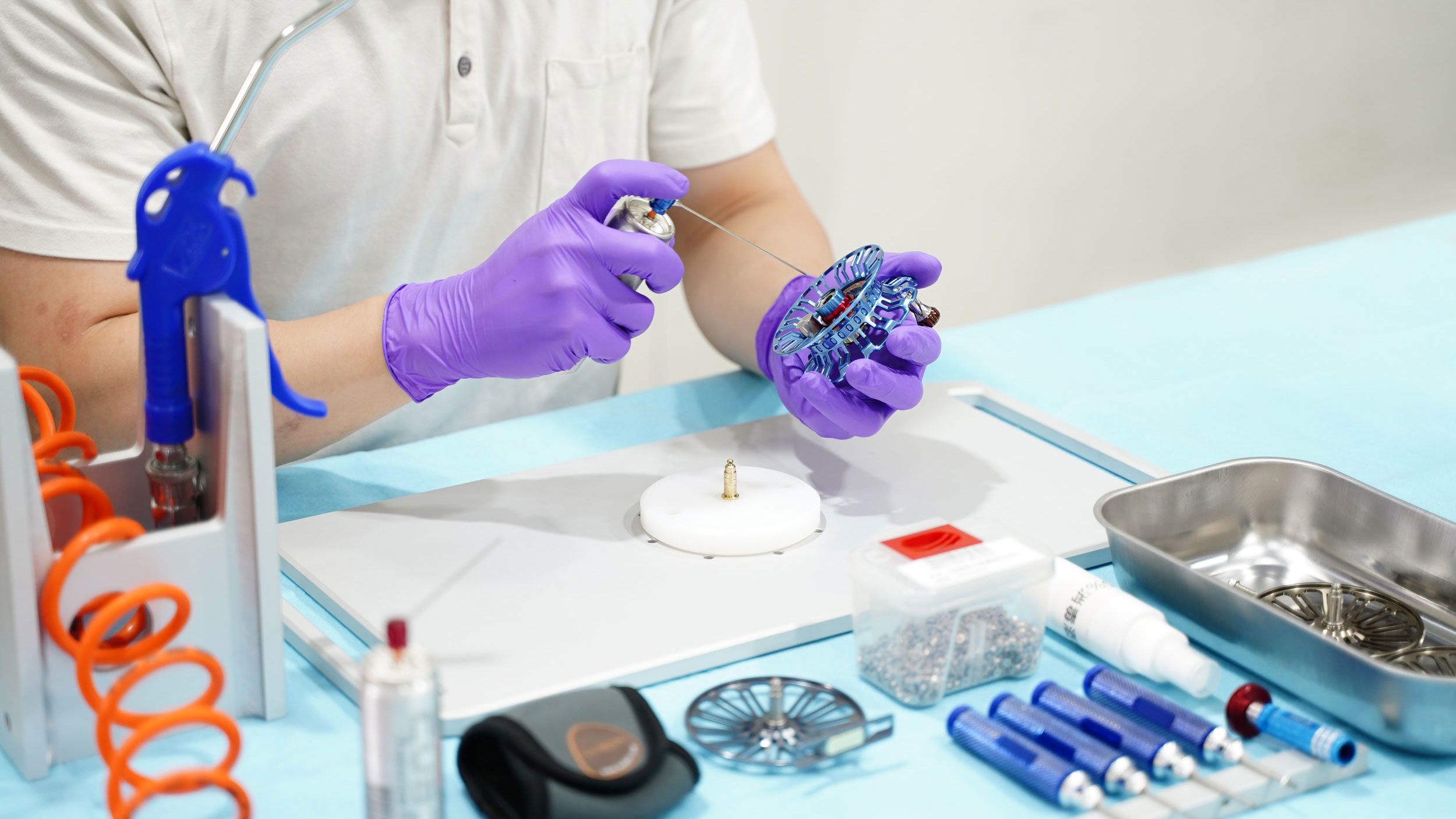 Quapni 維修服務操作示意圖