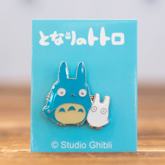 胸針 中龍貓和小龍貓