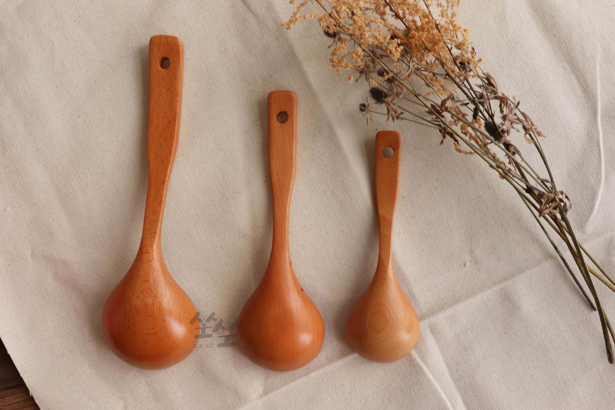 台灣製原木湯杓