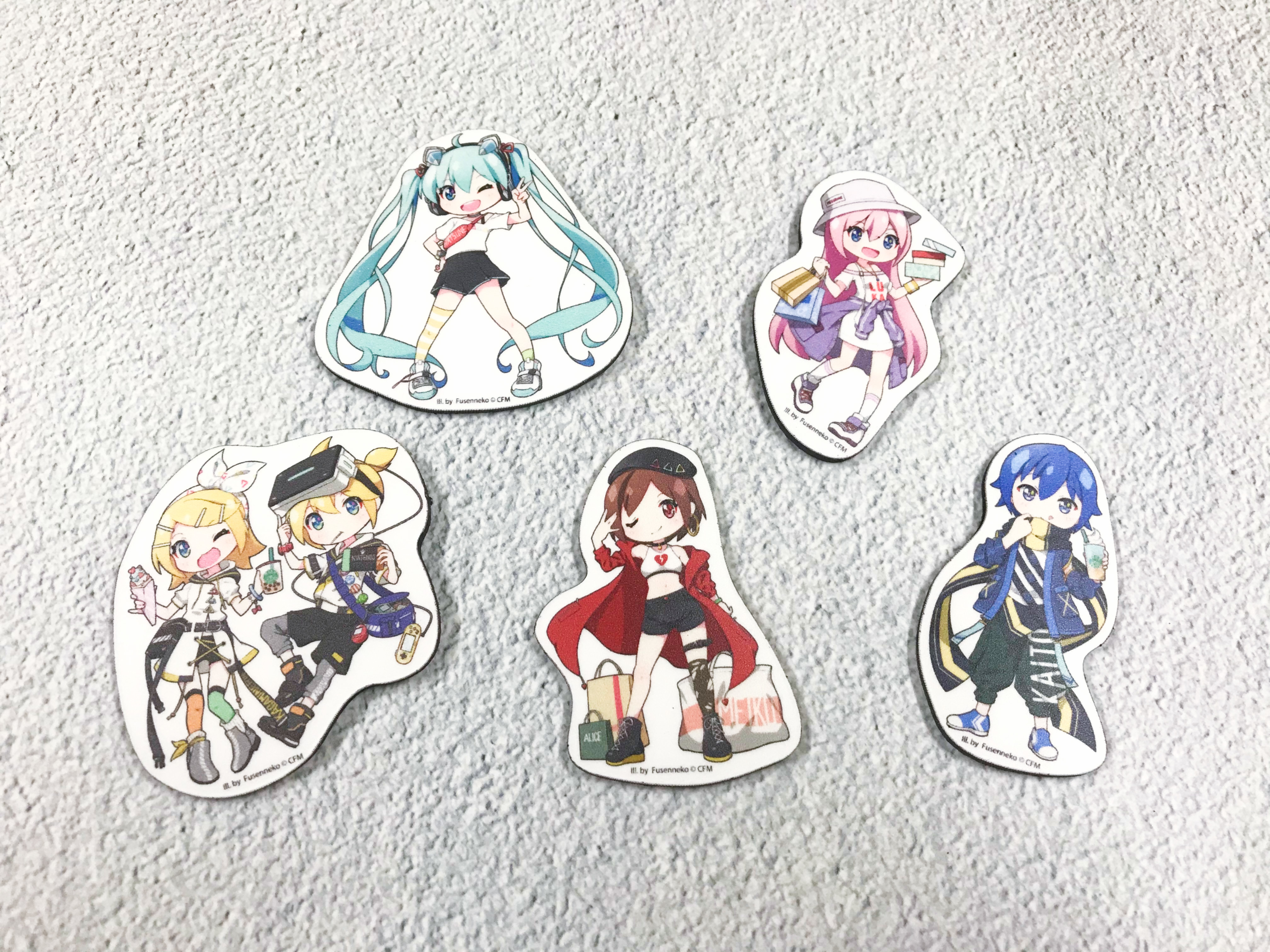 【初音未來】初音未來-未來Style合作款Q版磁鐵組