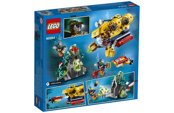 LEGO 60264 Ocean Exploration Submarine 海底勘探潛艇 (City)