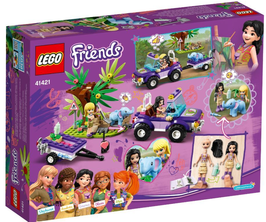 LEGO Friends 41421 : 大象寶寶森林樂園