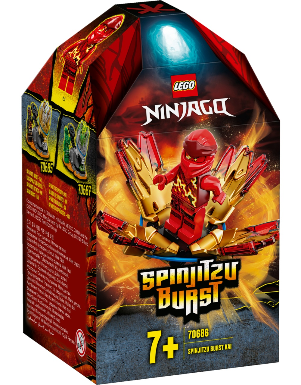 LEGO Ninjago 70686 : 旋風忍術突擊 - 赤地