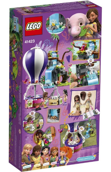 LEGO 41423 Tiger Hot Air Balloon Jungle Rescue 熱氣球瀑布探險 (Friends)