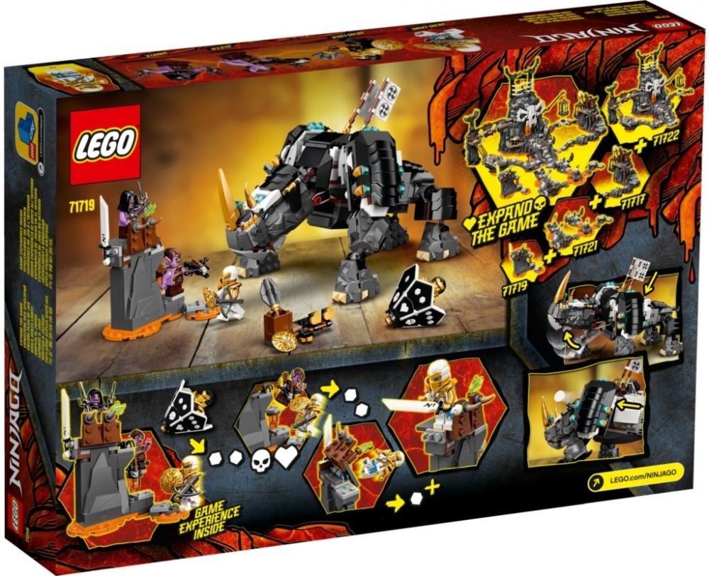 LEGO Ninjago 71719 : 冰忍的犀牛神獸