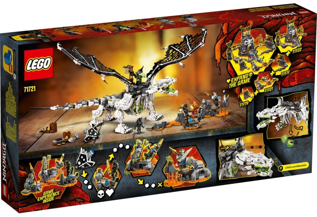 LEGO 71721 Skull Sorcerer's Dragon 骷髏魔法師的龍獸 (Ninjago)