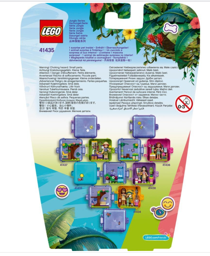 LEGO Friends 41435 : Stephanie’s Jungle Cube – Research Room