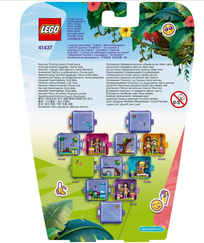 LEGO Friends 41437 : Mia’s Jungle Cube – Juice Bar