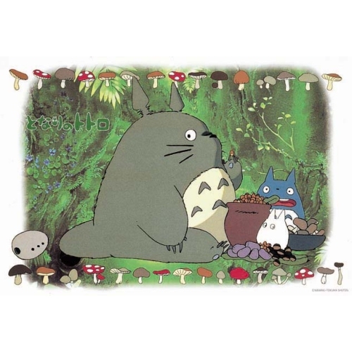 300片拼圖 龍貓 美食