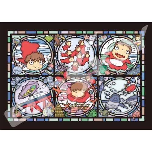 208片透明拼圖 崖上的波妞 波妞的來信