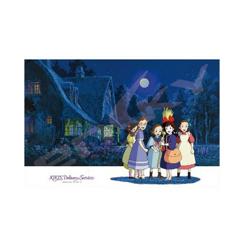 300片拼圖 魔女宅急便 出發的晚上