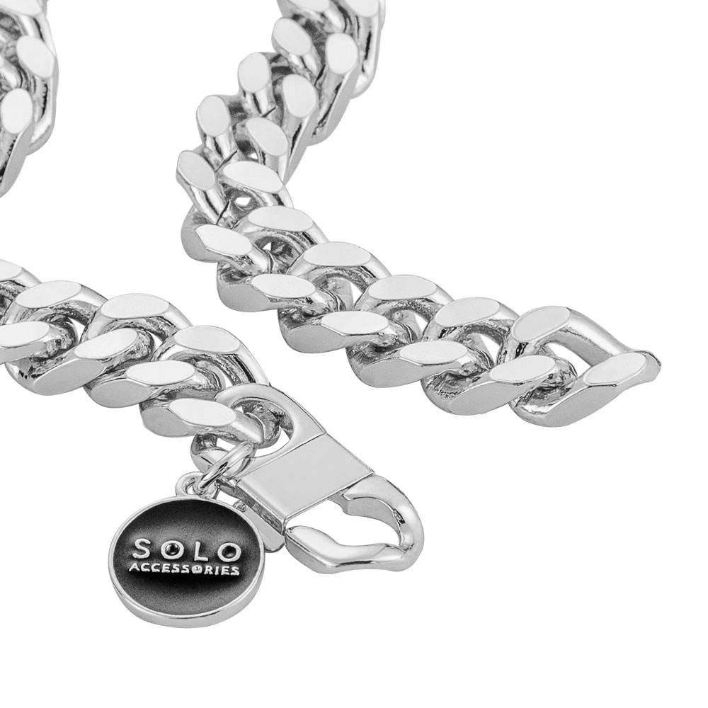 SOLO 古巴手鏈（ 亮銀款 / 亮金款）