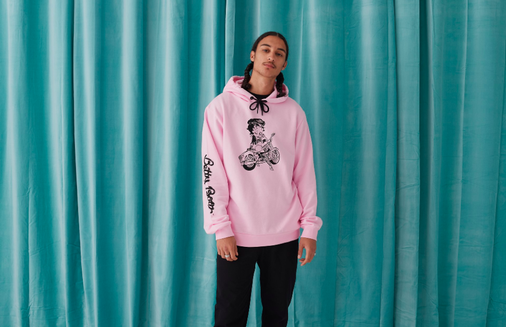 Lazy Oaf x Betty Boop Biker Hoodie