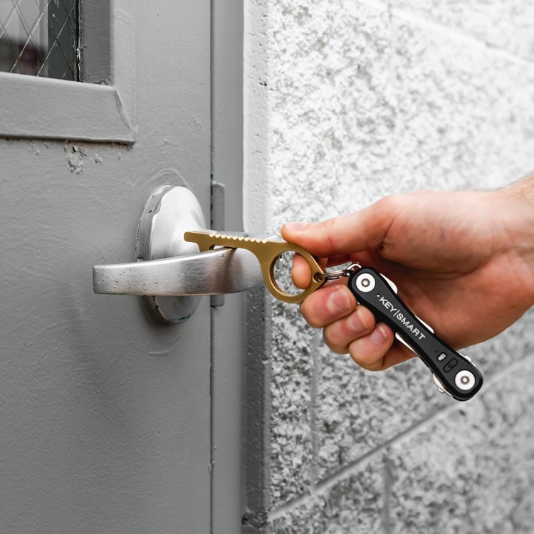 Acquista KEY SMART Portachiavi KS904-BRS CleanKey Ottone 1 pz. da Conrad