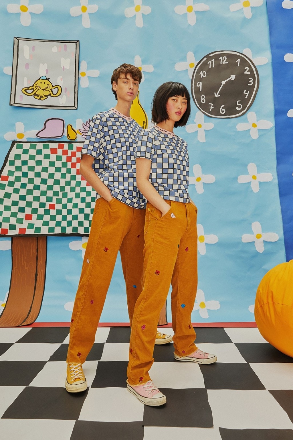 Lazy Oaf x Mr. Men Cord Pants