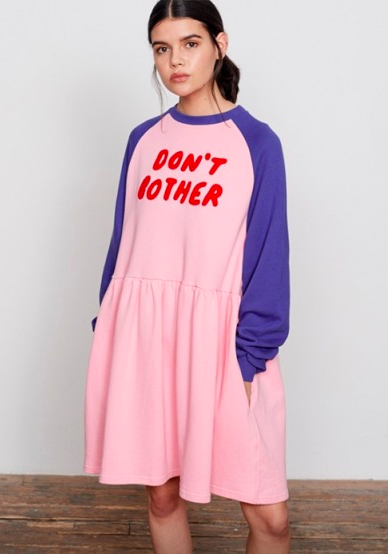 Lazy Oaf Don't Bother Seater Dress
