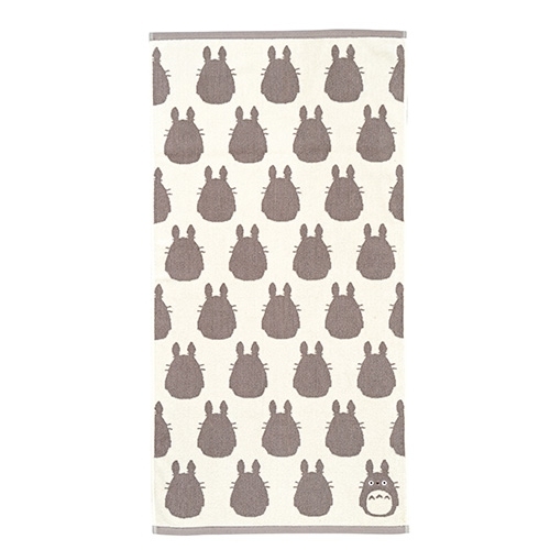 浴巾 龍貓 大龍貓剪影