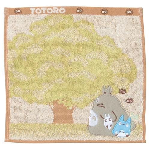 迷你毛巾  龍貓 樹下的龍貓