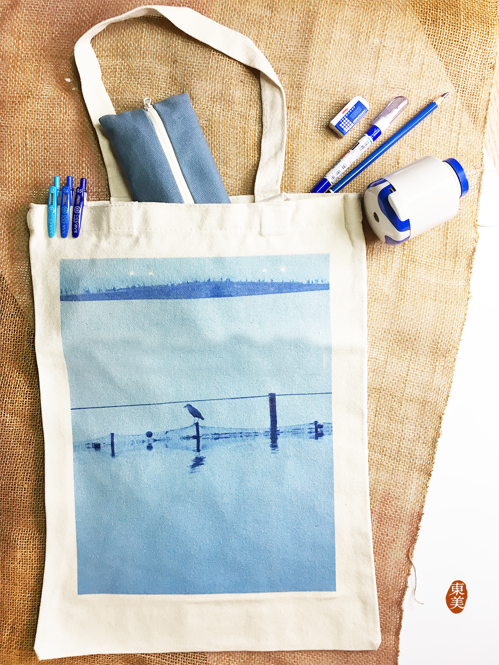 《冷光系列－True Love》帆布袋