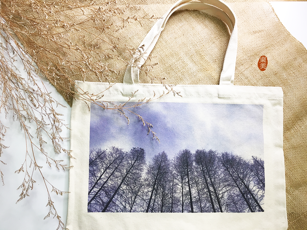 《冷光系列－With Hope》帆布袋