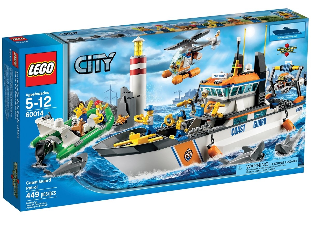 LEGO 60014 - City Coast Guard Patrol