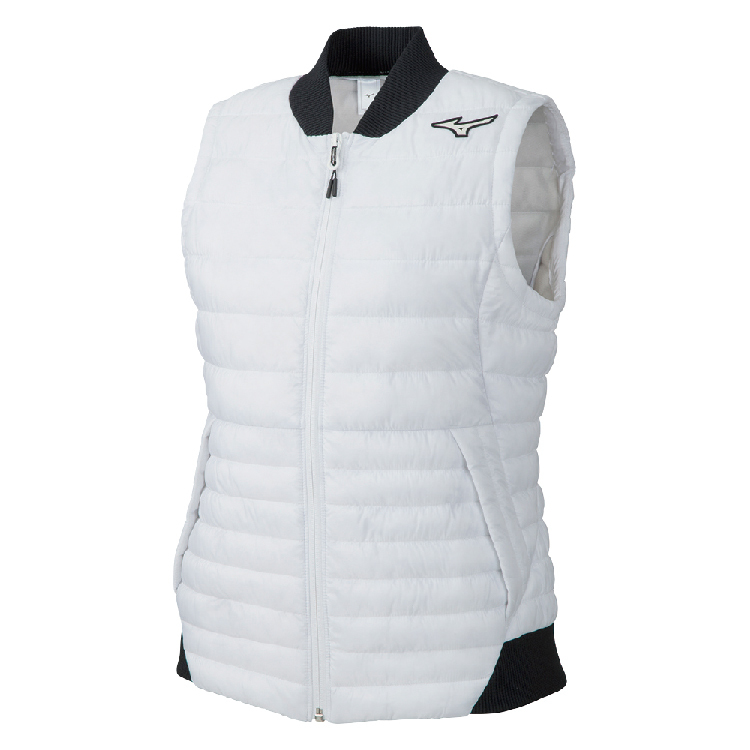 MIZUNO 美津濃 女 羽絨背心發熱保暖外套 32ME9841