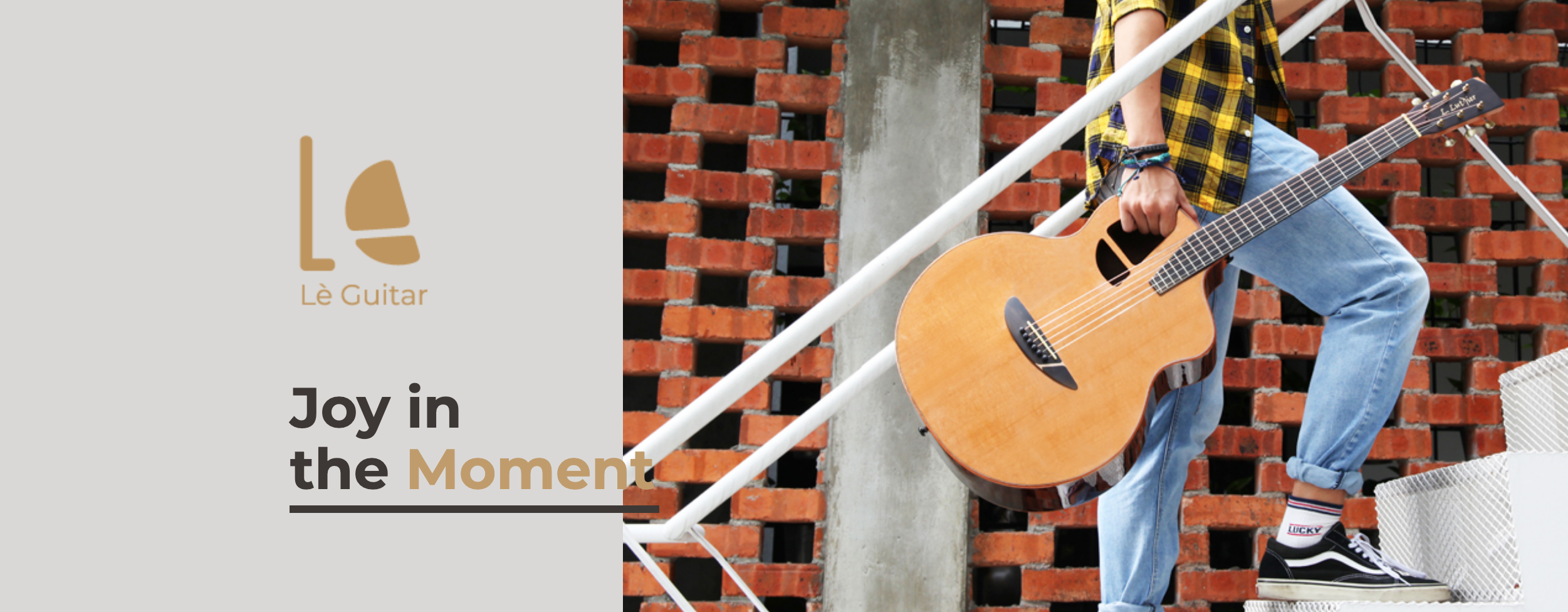 L.Luthier品牌吉他形象照