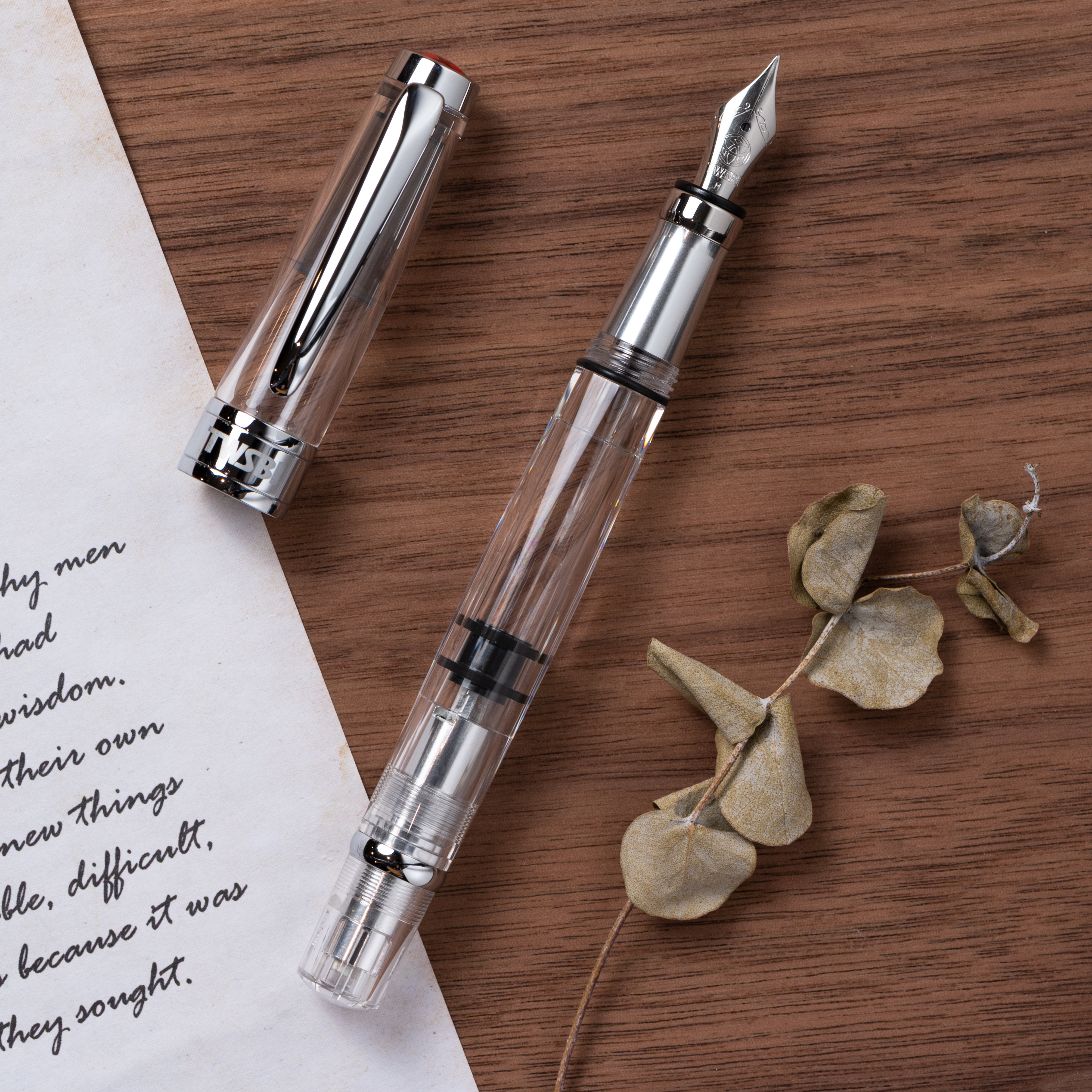 三文堂 TWSBI｜鑽石580AL 鍍銀鋼筆