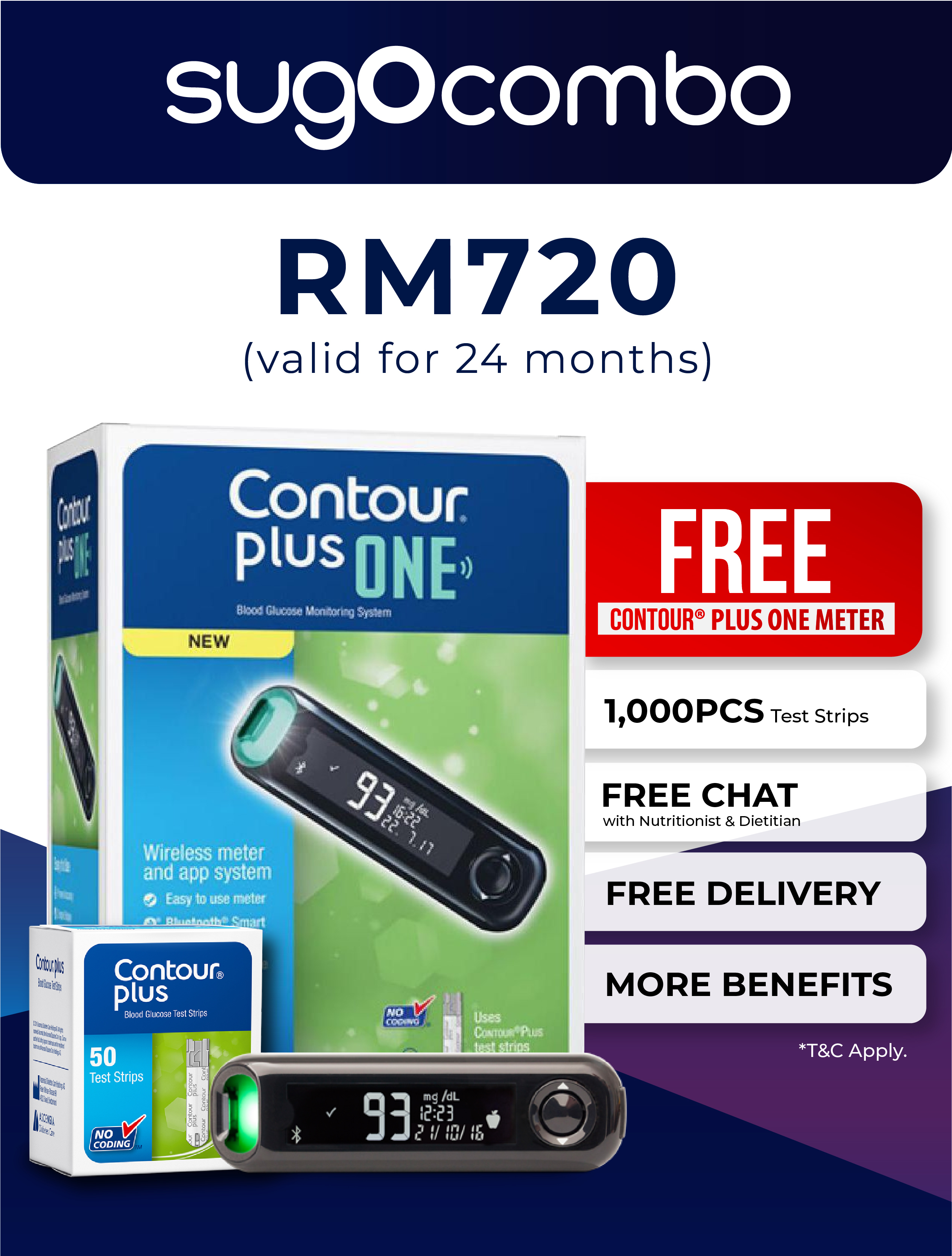 kencing manis, glucose test strips subscription, contour plus test strip, glucose strip, diabetes control, sugar level