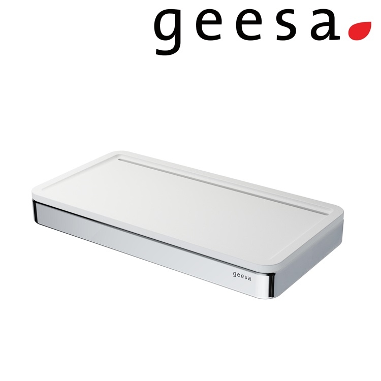 Geesa "Frame" 918804-02 210mm Shelf with white inlay