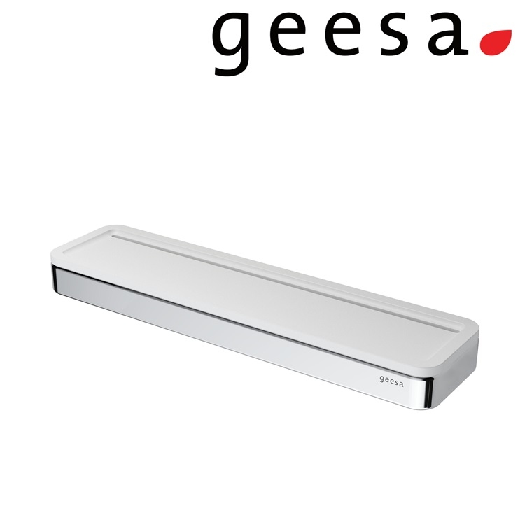 Geesa "Frame" 918805-02 260mm Shelf with white inlay