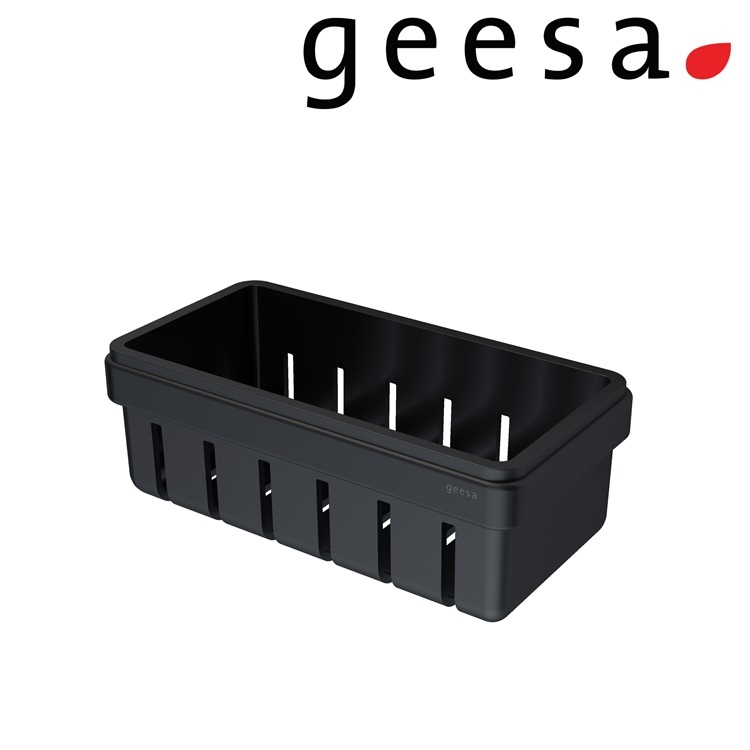 Geesa "Frame" 918801-06-06 210mm Shower basket in black