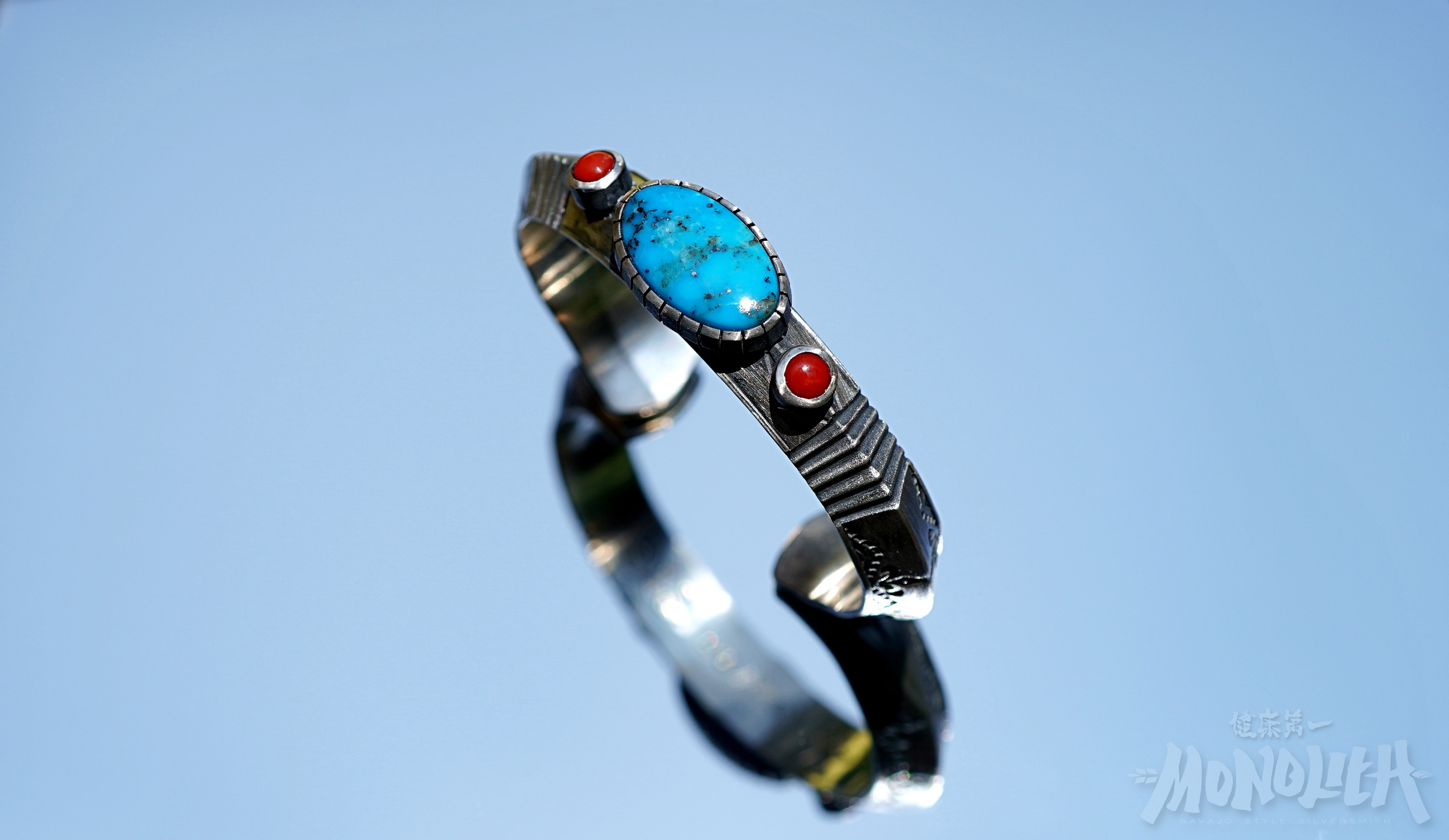 Ithaca peak紅珊瑚舊化【 手環 】