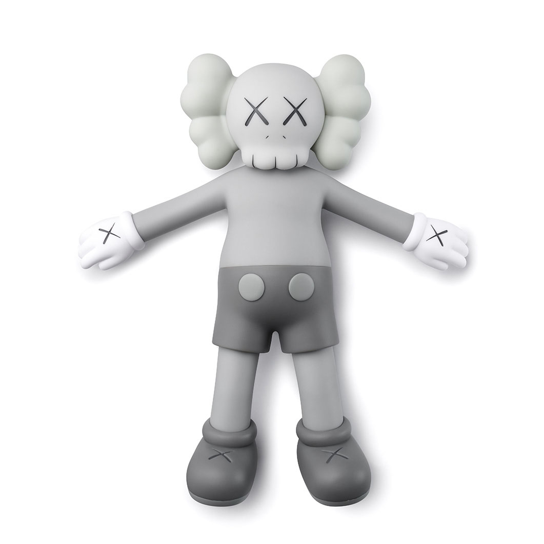 KAWS HOLIDAY 絕版款 香港限定 8.5吋 浮水 公仔 灰色
