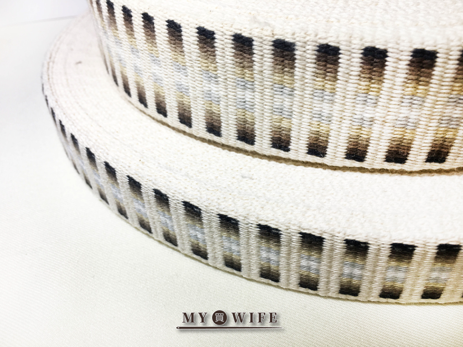 日系純棉直條漸層織帶(零售)_背包帶/織帶_2規格