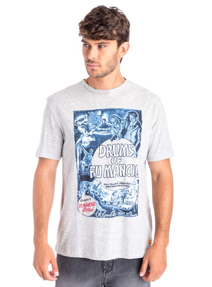 【KOALA BAY】復古花樣圓領T-SHIRT