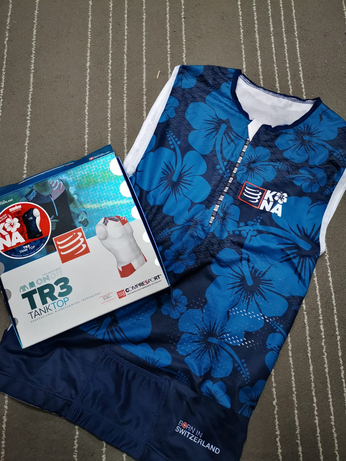 Compressport TR3 Tank Top KONA Men - S