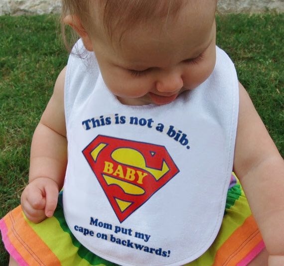 Superman Bib