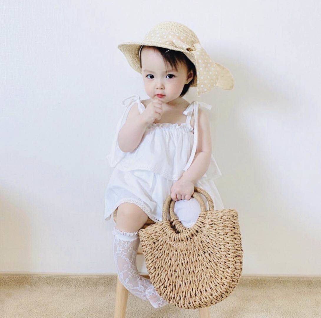 baby summer Woven bag