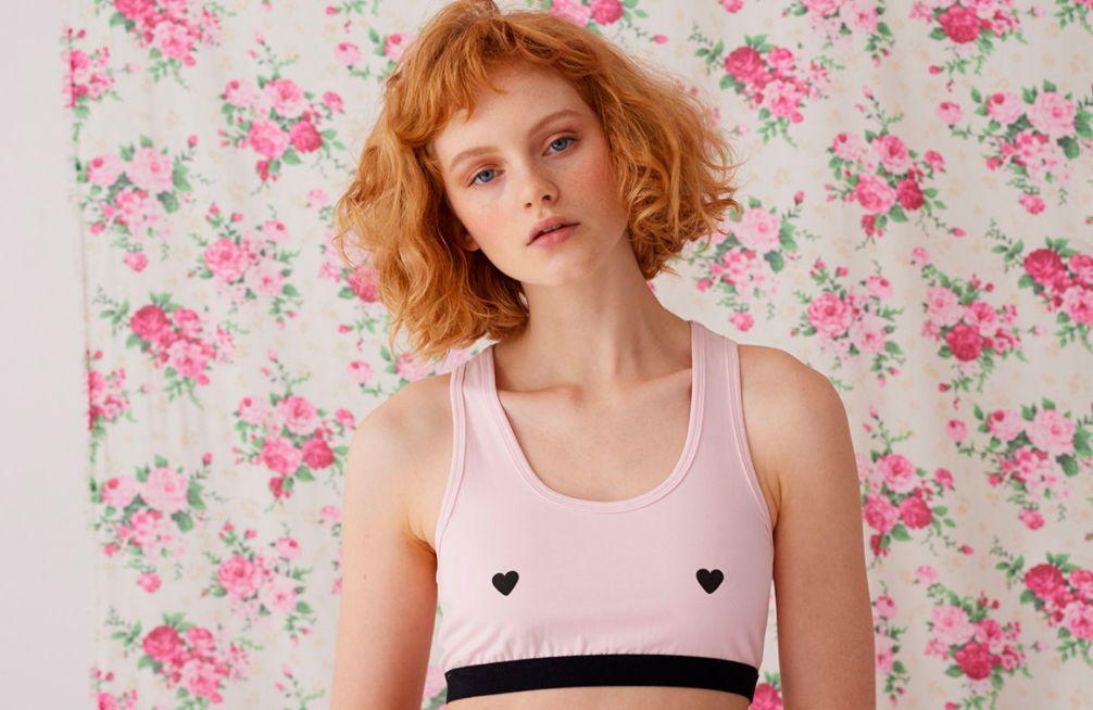Lazy Oaf All Heart Bralette